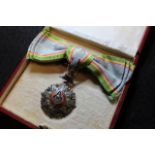 Thailand Medal in case on ladies bow (1)