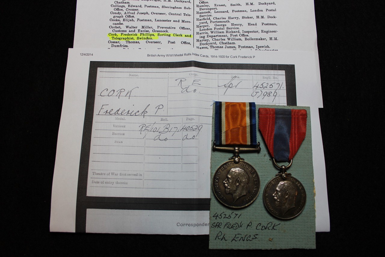BWM & GV Imperial Service Medal to 452571 Spr Frederick Phillips Cork RE. ISM L/G 22/3/1929