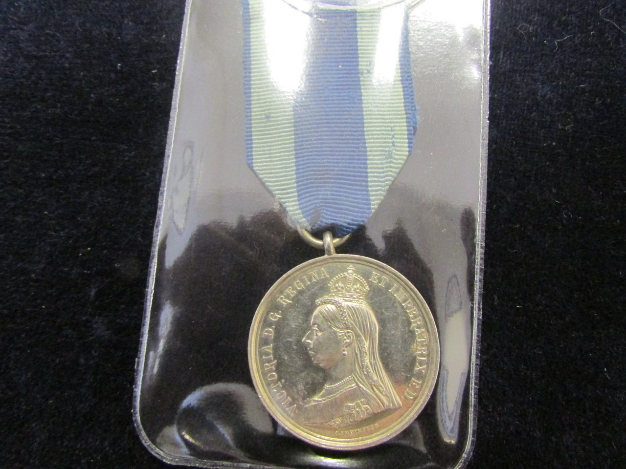 Jubilee Medal 1897 in silver (only 3040 issued) EF