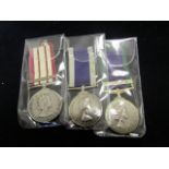 Naval group to Sub Lieut P Eddowes RN. Medals - QE2 Naval GSM with Near East clasp (D/MX.924477 P