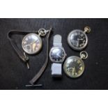 Military Pocket/wrist Watches - Pocket Watches W/D stamped 32696. Another W/D stamped G.S.T.P.