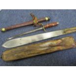 Collection of Far East daggers knives, etc