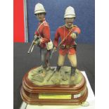 Zulu interest a Limited Edition statue "The Defence of Rorkes Drift" depicting Lieut. Chard VC and