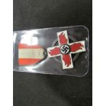 German Fire Brigade Honour Cross in enamels, GVF