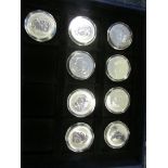 Canada Silver "Maples" (21) a date run from 1988 - 2008. Unc - BU some with slight toning in hard