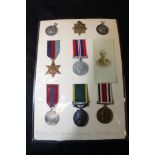 Group to T.83718 Cpl William G. Odell RASC. Medals - 1939-45 Star, War Medal, GVI Efficiency Medal