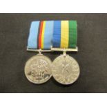 British Forces Germany medal named to 24075374 Pte P J Mead Worcs & S F with Arabian Services 1939-