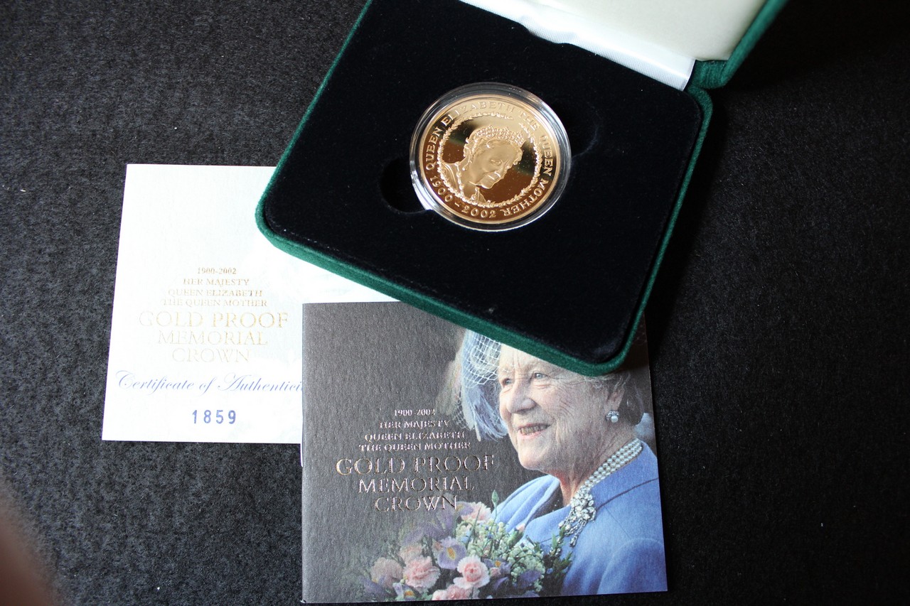 Crown 2002 (Memorial) Proof FDC boxed as issued