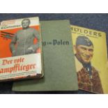 Nazi Germany, scarce books, Von Richthoffen (dj), Der Sieg in Polen Liniensschiffes Schtessien 1939,