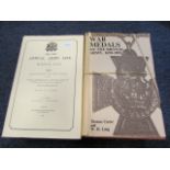 Books - War Medals of the British Army 1650-1891 by Carter, plus The New Army List and Militia