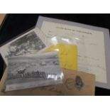 Ephemera inc - Statement of Volunteer for an Irish Soldier, USA Civil War Covers, and two Zulu