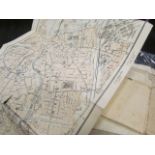 German WW1 and WW2 maps collection of approx 22, mostly of Germany and Europe