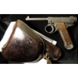 Japanese WW2 Nambu 8mm Automatic pistol. 8mm calibre barrel approx 4.5". This is a development of