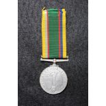 Cadet Forces Medal GVI named to FG OFF D.N. Bicknell RAFVR (T), small edge bump GVF