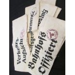 German WW2 non military arm band collection (5)