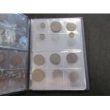 Russia (40) copper coins in an album (some Finnish), 18th to early 20thC, mixed grade, noted