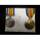 BWM & Victory Medal to 40645 Pte W Keylock (14th) Devon Regt. EF (2)