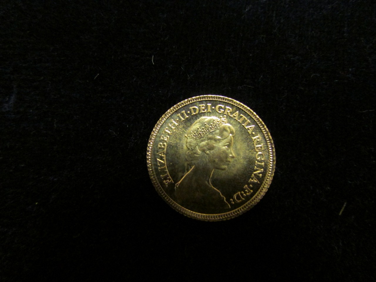 Half Sovereign 1982 Unc