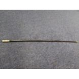 Wiltshire Rifle Volunteers Victorian swagger stick