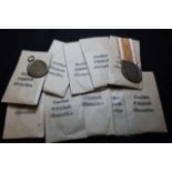 German WW2 West Wall Medals in Packets (x10)