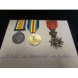 BWM & Victory Medal to J.70155 Harry Broughton ORD RN, plus Belgian Croix De Guerre with palm