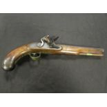 18th Century officers flint lock dragoon pistol