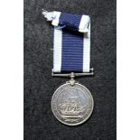 Royal Naval LSGC Medal GV to 271422 H S Walton CH.ERA.2CL. HMS Diligence. GVF