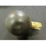 Grenade French WW1 ball grenade very nice example complete with fuse