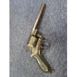 Large open frame Gasser Model 1870/74. 'Montenegrin' type. Calibre 11mm. Centre fire (obsolete, no