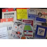 Football programmes - mostly 1950's including Man City, Arsenal, Wolves, etc etc (approx 24)