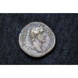 Antoninus Pius, sestertius, Rome Mint 145 A.D., reverse:- Antoninus Pius distributing largesse, to