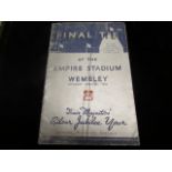 Football - Sheffield Wednesday v West Bromwich Albion FA Cup Final 27th April 1935 scruffy