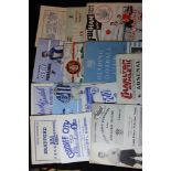 Football programme selection from c1950/51 - 1955/56, good mix (approx 13)