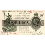 Warren Fisher Ten Shillings T25 "E32" aVF