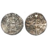 Henry V silver penny of London, Class C, mullet and broken annulet by crown, Spink 1778, found