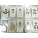 Album containing small collection of cards issued by Taddy, approx 105 cards from various series