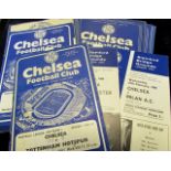 Football - Chelsea home games from c1948 to 1960's (approx 15)