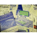 Football - various northern teams, good selection of c1955 - 1960 (approx 63)