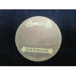 Cricket - Barrow, Well Bowled, circular
