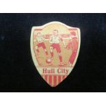 Football - Hull City, shield