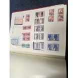 British Commonwealth fine collection in red binder with material from South Africa to Swaziland,