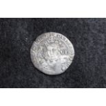 Edward VI, Fine Issue [1551-1553] silver sixpence, London Mint, mm. Tun, Spink 2483, full and round,