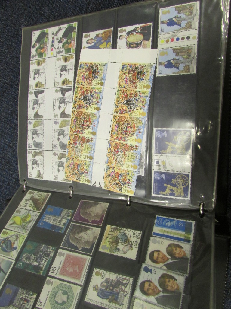 GB FDC collection with better postmarks noted, plus UM Commemorative sets, etc (qty)