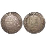 Edward VI silver crown, Fine Issue, [1551-1553] and dated 1552, mm. Tun, full, round, well