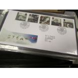 Collection of approx 230+ GB FDC's c1971 to 1998, Philatelic Bureau Special H/S in albums