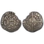 Robert III of Scotland, silver groat of Edinburgh, Heavy Coinage 1390-1403, tall rough facing