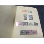 British Commonwealth collection in red binder with material from St Helen to St Vincent, many better