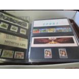 GB - collection of Presentation Packs plus an album of various Booklets, with material upto c2003 (5