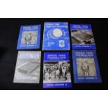 Football - Ipswich handbook 1965/66 signed to individual pictures by 13x players, plus 5x to rear