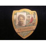 Swimming - Lucy Sagar, shield